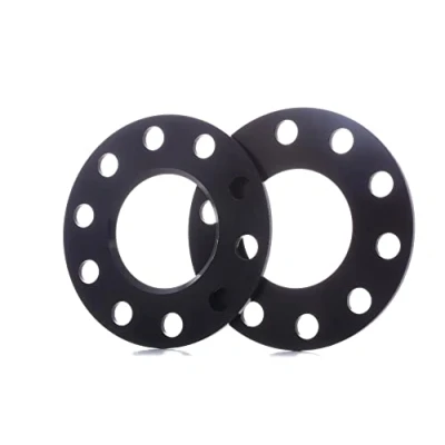 Image of H&amp;R B1075725 DR System Wheel Spacer Set 5 mm per axle Pattern 5x120 Hub 72,5mm Bolt Size M12x1,5 BMW Black