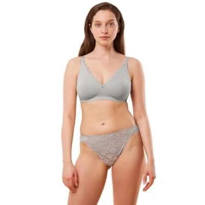 Image of Triumph Women&#039;s Amourette N01 Bra, Silent Grey, 32D