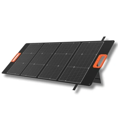 Image of Yard Force 100W Portable and Foldable USB Solar Power Panel for hiking, camping, caravan outdoors LXSPP10