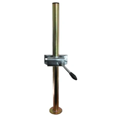 Image of leisure MART Trailer prop stand corner steady 34mm diameter x 610mm length with split clamp Pt no. LMX1509