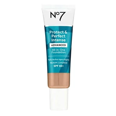 Image of No7 Protect &amp; Perfect ADVANCED All in One Foundation (new packaging) Honey 30ml (pack of 1)