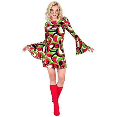 Image of Widmann 48759 Costume disco style 70s, Multicoloured, XS