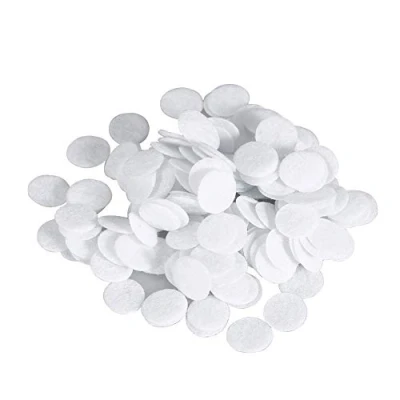 Image of Microdermabrasion Cotton Filters 4 Sizes Facial Vacuum Filters, Round Filtering Pads Sponge Filter Replacement(100pcs) (Size : 10mm)