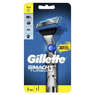 Image of Gilette Mach3 Turbo 2 Shaving System
