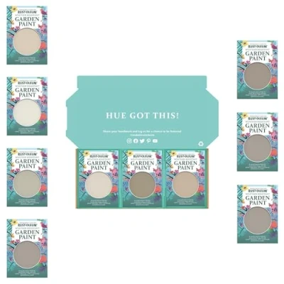 Image of Rust Oleum Garden Paint in Gloss Finish Restful Neutrals Tester Box