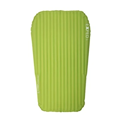 Image of Exped Ultra 3R Lightweight, Packable, and Comfortable 20 Degree Sleeping Mat, Lichen, Duo Medium