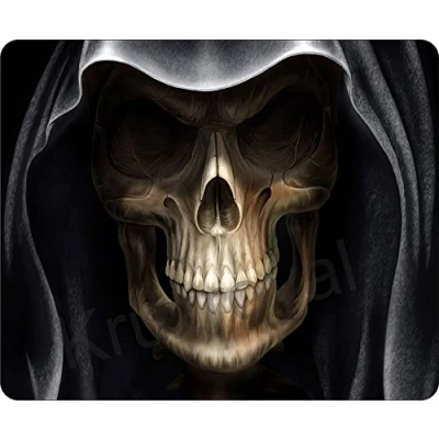 Image of Skull Horror Mousemat/Pad Anti Slip Computer PC Mouse Mat