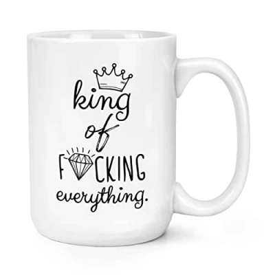 Image of Diamond King of F Everything 15oz Large Mug Cup