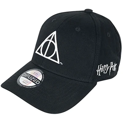 Image of Warner Harry Potter Men&#039;s Adjustable Cap Black