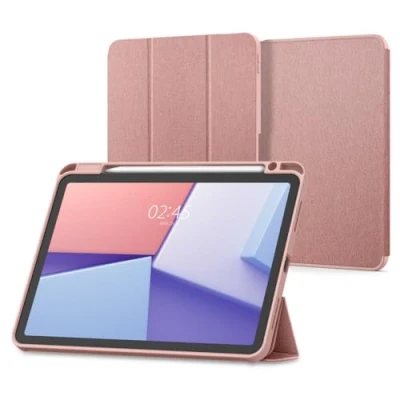 Image of Spigen Urban Fit Case Compatible with iPad Air 6th Generation 10.9 inch (2024) / 5th (2022) 4th (2020) Rose Gold