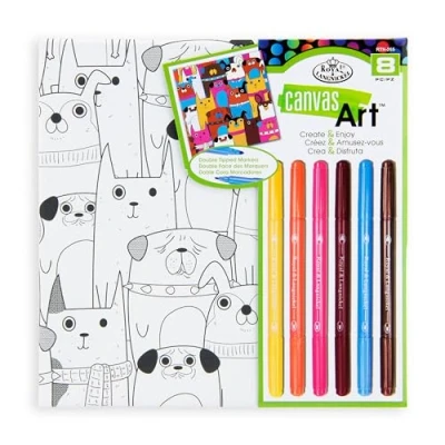 Image of Royal and Langnickel Canvas Art Marker Set