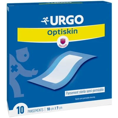 Image of Urgo Optiskin Semi Permeable Sterile Dressing 10 x 7cm Dressings