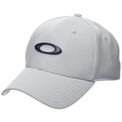 Image of Oakley Men&#039;s Tincan Hat Cap, Lunar Rock, L XL