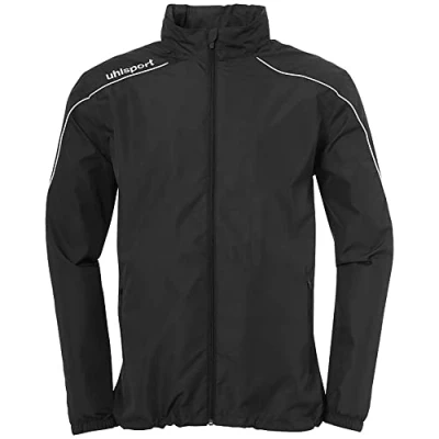 Image of Uhlsport Stream 22 Jacket Men&#039;s Black/White, Large