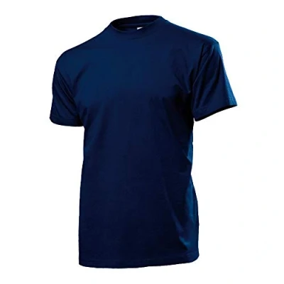 Image of Stedman Comfort T Shirt Mens Blue Midnight S