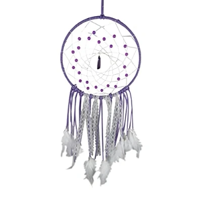 Image of Nemesis Now Purple Purity 20cm Dreamcatcher