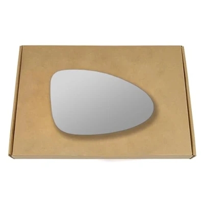 Image of Less4spares side View Replacement Wing Mirror Glass Compatible with Porsche 718 Boxster 2016 2023 Convex Right Driver off RHS O/S