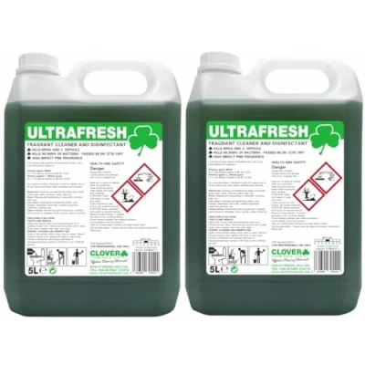 Image of Clover Chemicals BCC002 5 Ultrafresh Cleaner Disinfectant, L Jar (Pack of 2)