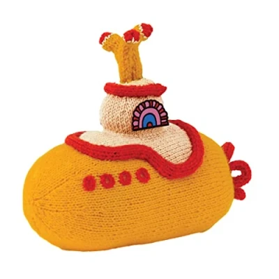 Image of The Beatles Yellow Submarine Doorstop Crafting Kits by Eaglemoss Collections