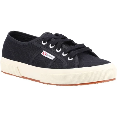 Image of Superga Unisex Cotu Classic Trainers Trainers, Black, 11 UK