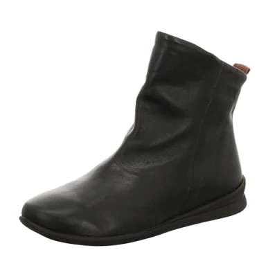 Image of Think! Women&#039;s SPUAT_3 000480 Sustainable Leather Lined Ankle Boots, 0000 Sz Estate, 6.5 UK