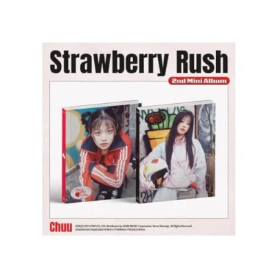 Image of CHUU Strawberry Rush (2nd Mini Album) CD+Folded Poster (2 ver. SET/CD Only, No Poster)