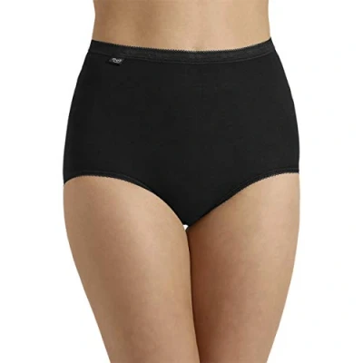Image of Sloggi Women&#039;s Basic+ Slip Midi Briefs Black (Black 1) 20 UK (48 EU)