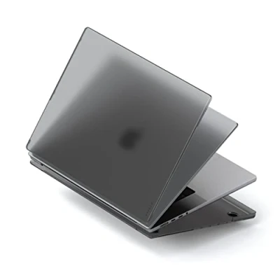 Image of Satechi Eco Hardshell Case Compatible with MacBook Pro 16 inch 2021 A2485 Lightweight and Slim hub adapter friendly design (Dark)