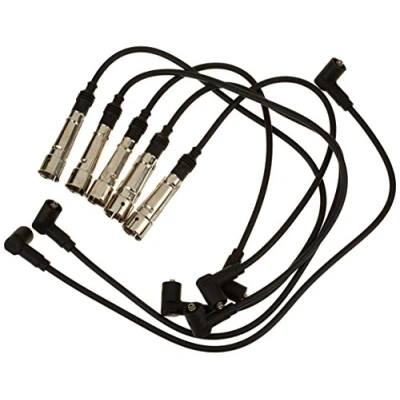 Image of 0300890612, ZEF612 Ignition Lead Set BERU 6 AUDI: 80 B3, Quattro, Cabriolet B4, VOLKSWAGEN: TRANSPORTER 4 Bus, Passat B2 Hatchback
