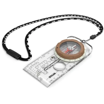 Image of Silva Compass Navigation Expedition Global Trusted by NATO Forces Scale 1:25k 1:40k 1:50k mm &amp; in for Advanced Users Rotatable Housing Military
