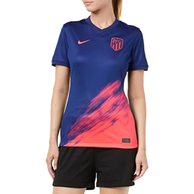 Image of Nike Atlético Madrid 2021/22 Season Jersey Away Game Equipment, M, Woman