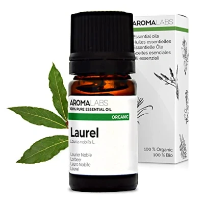 Image of BIO Laurel Essential Oil 5mL 100% Pure, Natural, Chemotyped and AB Certified AROMA LABS (French Brand)