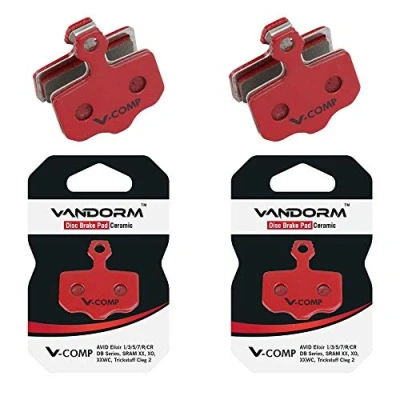 Image of Vandorm 2 PAIRS Avid Elixir, Sram XX, Trickstuff, V COMP CERAMIC COMPOUND Disc Brake Pads