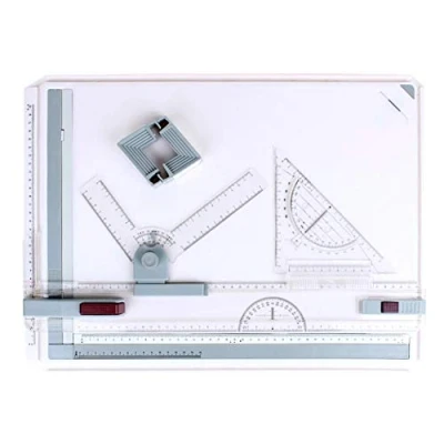 Image of RUNMIND A3 Drawing Board Drafting Table Multifunctional with Clear Rule Parallel Motion and Angle Adjustable Measuring System