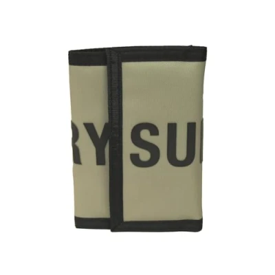 Image of Superdry Women&#039;s Tarp Tri fold Wallet Billfold, Winter Twig Beige, One Size