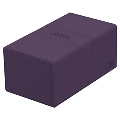 Image of Ultimate Guard Twin Flip`n`Tray 200+ XenoSkin Monocolor Violet