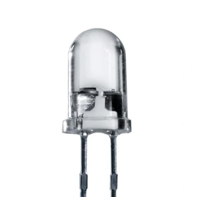 Image of Lumetheus LEDs 5 mm Colour whiteExtra Super Bright 14.000 mcd 100 Pieces 2 3 Volts Pin Light Emitting LED Diode Diffused Lens