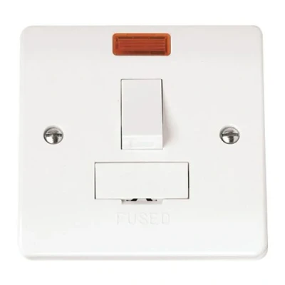 Image of Click Mode 13 A Switched Fused Connection Unit With Neon 86mm X 9.5mm Cma652