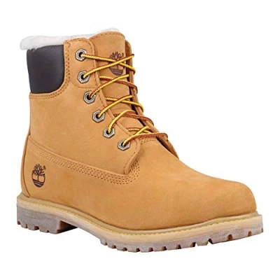 Image of Timberland 6 Premium Shearling Nubuck Women&#039;s Ankle Winter Boots