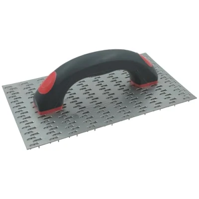 Image of Faithfull FAISGTREN Render Scraper Float 250 x 142mm with 8mm Spikes Durable &amp; Effective for Professional Wall Rendering