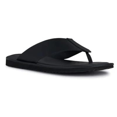 Image of Geox Men&#039;s U Erice C Slide Sandal, Black, 5.5 UK