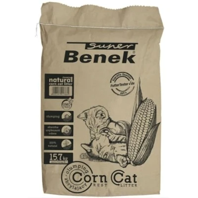 Image of Certech Super Benek Corn Cat Litter Clumping 25 L