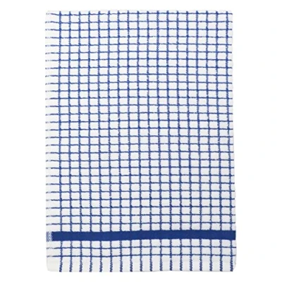 Image of Samuel Lamont &amp; Sons Poli Dri Tea Towel Blue, Size 50cm x 70cm, 100% cotton Terry Towelling , Ultra absorbent Super Soft, Machine washable, One