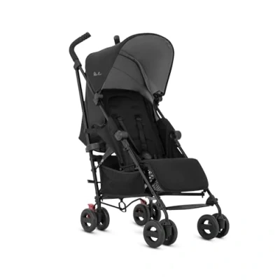 Image of Silver Cross Essentials Zest Pushchair Foldable Travel Stroller Everyday Buggy Newborns to 4 Years Space