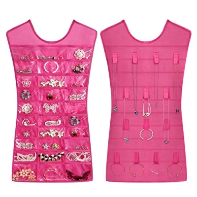 Image of LEOFLA Display Binder Dress Jewelry Holder Bracelets Necklaces Jewellery, Variable, Media