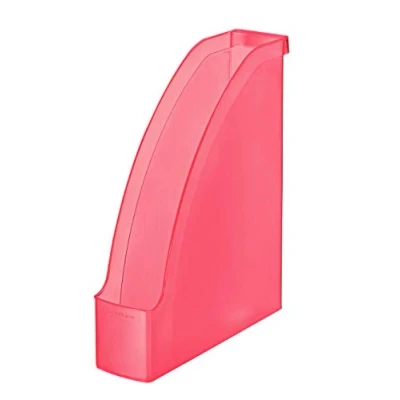 Image of Leitz A4 Magazine File, Frosty Red, Plus Range, 24760026