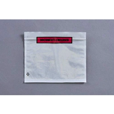 Image of A5 Printed Document Enclosed Wallets Boxed 1000 (Approx 225mm x 165mm), Waterproof Self Sealing Packing Envelopes Postage Pouches Securing Important Documents