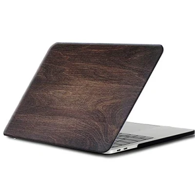 Image of FINDING case Macbook Pro 15 inch A 1990/A 1707 Case, 2018 2017 2016 Release,Plastic smooth soft touch Frosted matte Hard shell cover for 15&quot; with bar/touch ID Wood Pattern