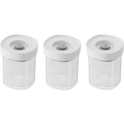 Image of Zwilling CUBE Set, XS / 3 pcs transparent white Grey Line
