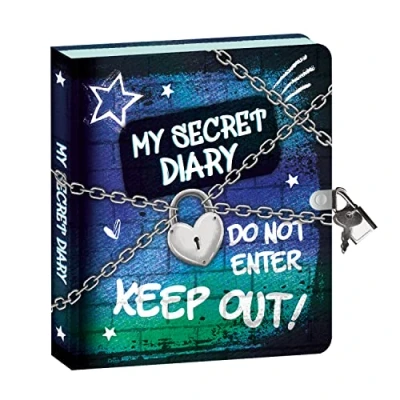 Image of Peaceable Kingdom Lock &amp; Key Diary My Secret